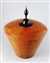 Jim Wickersham Lidded Vessel Leopardwood
